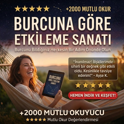 🇹🇷 Türkiye'nin Viral E-Kitabı: Burcuna Göre Etkile
