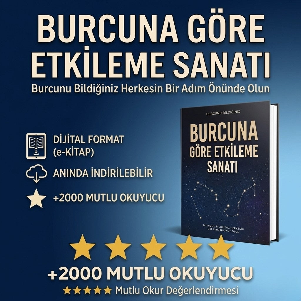 🇹🇷 Türkiye'nin Viral E-Kitabı: Burcuna Göre Etkile