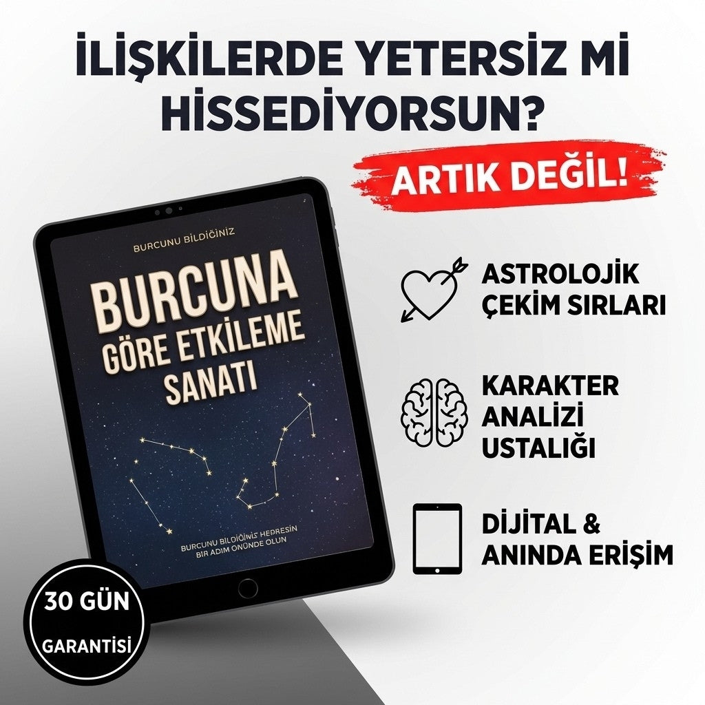 🇹🇷 Türkiye'nin Viral E-Kitabı: Burcuna Göre Etkile