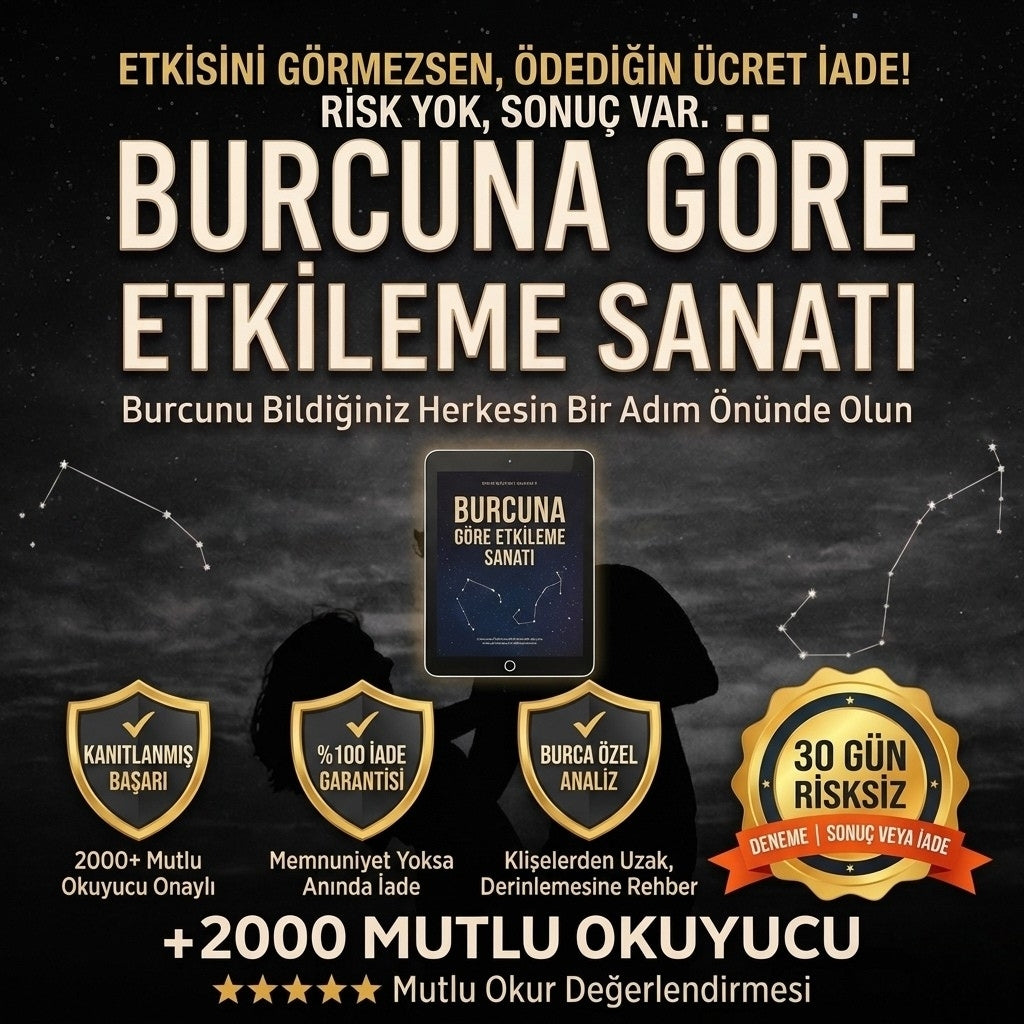 🇹🇷 Türkiye'nin Viral E-Kitabı: Burcuna Göre Etkile